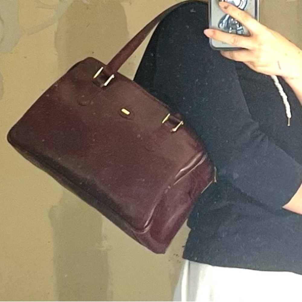 Bally Leather burgundy Satchel - Picture 14 of 15